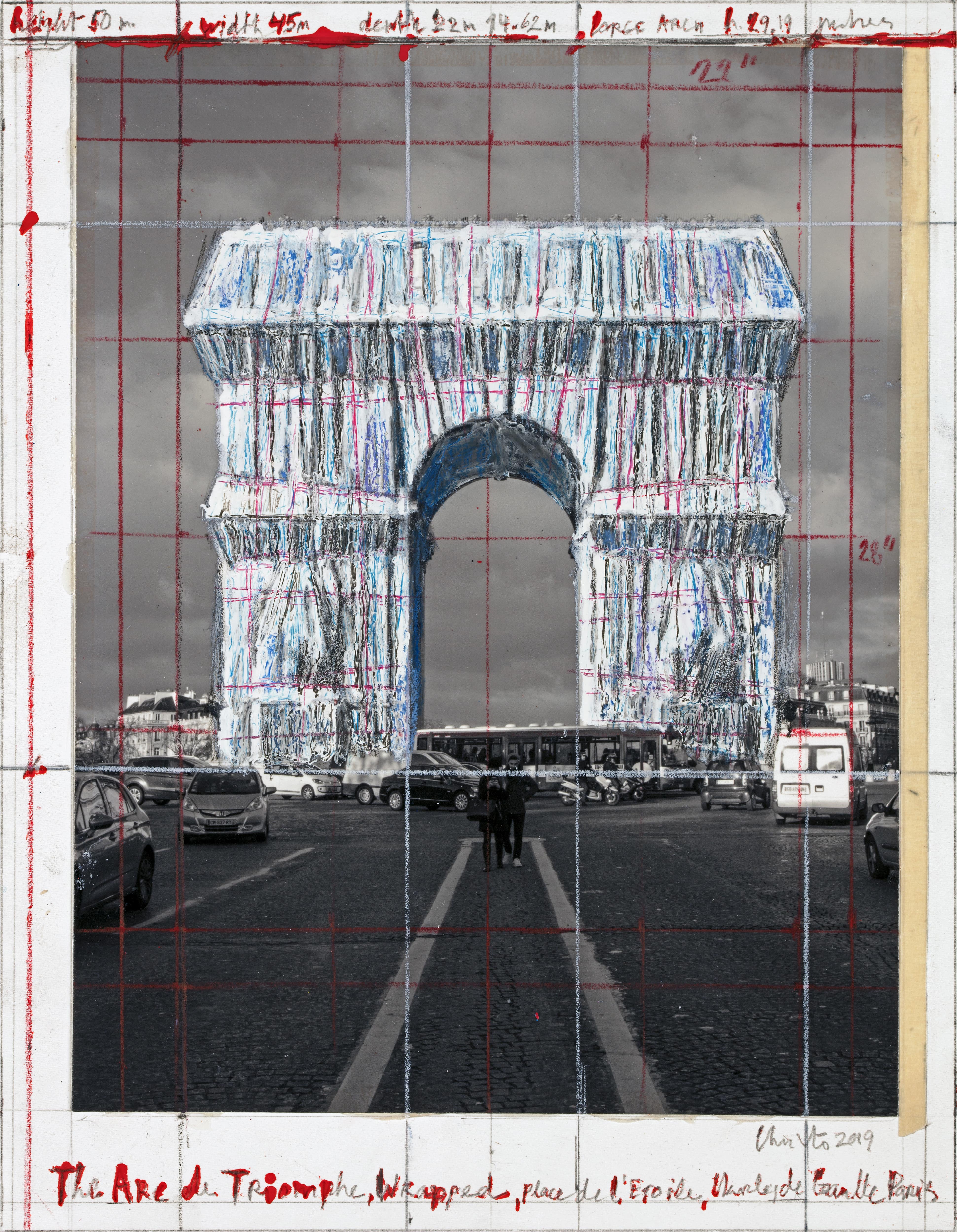 Arc de Triomphe wrapped front